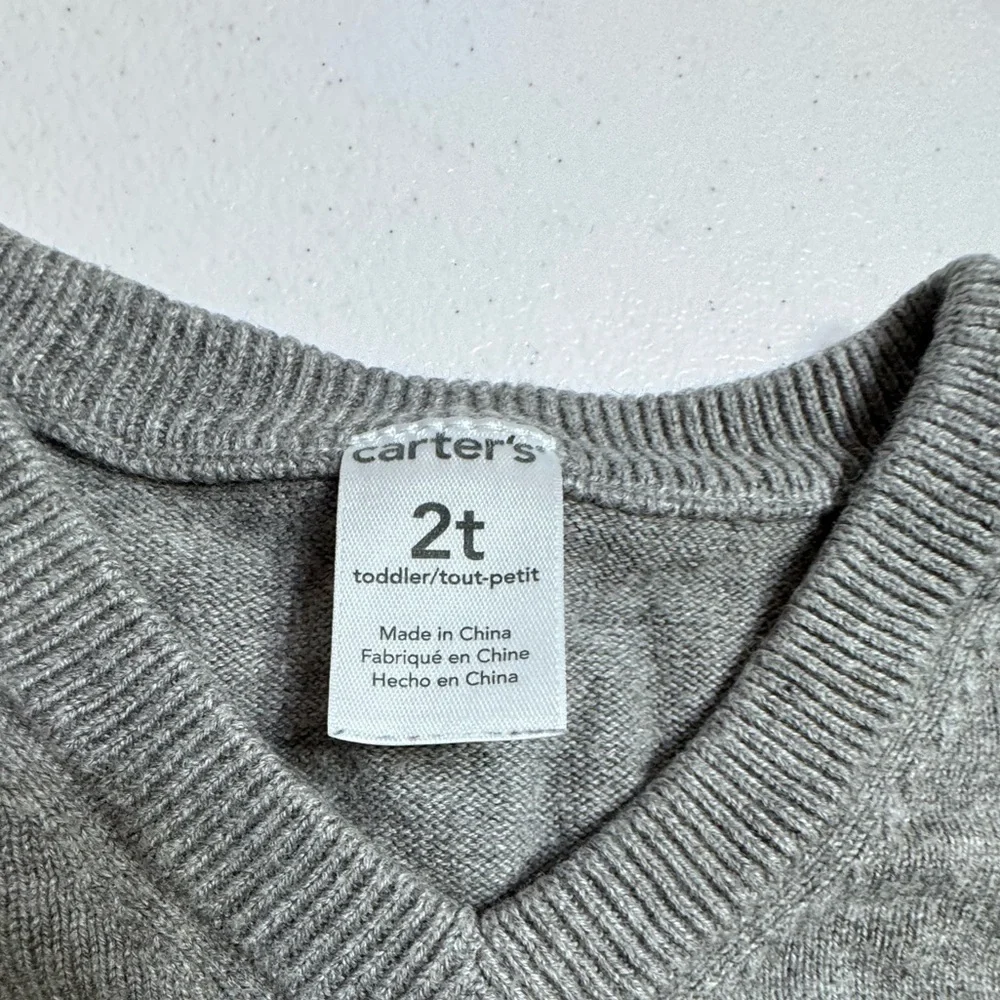 Carter's sweater gray k252